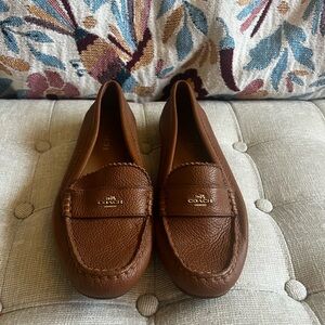 Women’s Coach Leather Loafers